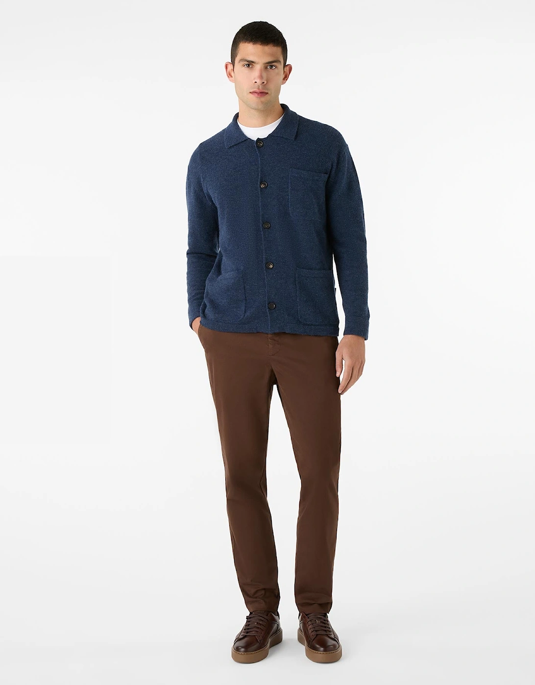 Oliver Sweeney Garment Dyed Cotton Chinos