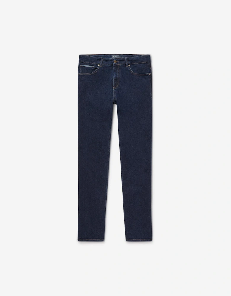 Oliver Sweeney Tapered Fit Stretch Denim Jeans