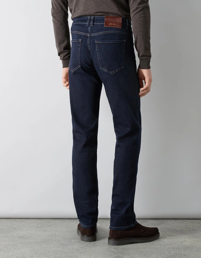 Oliver Sweeney Tapered Fit Stretch Denim Jeans
