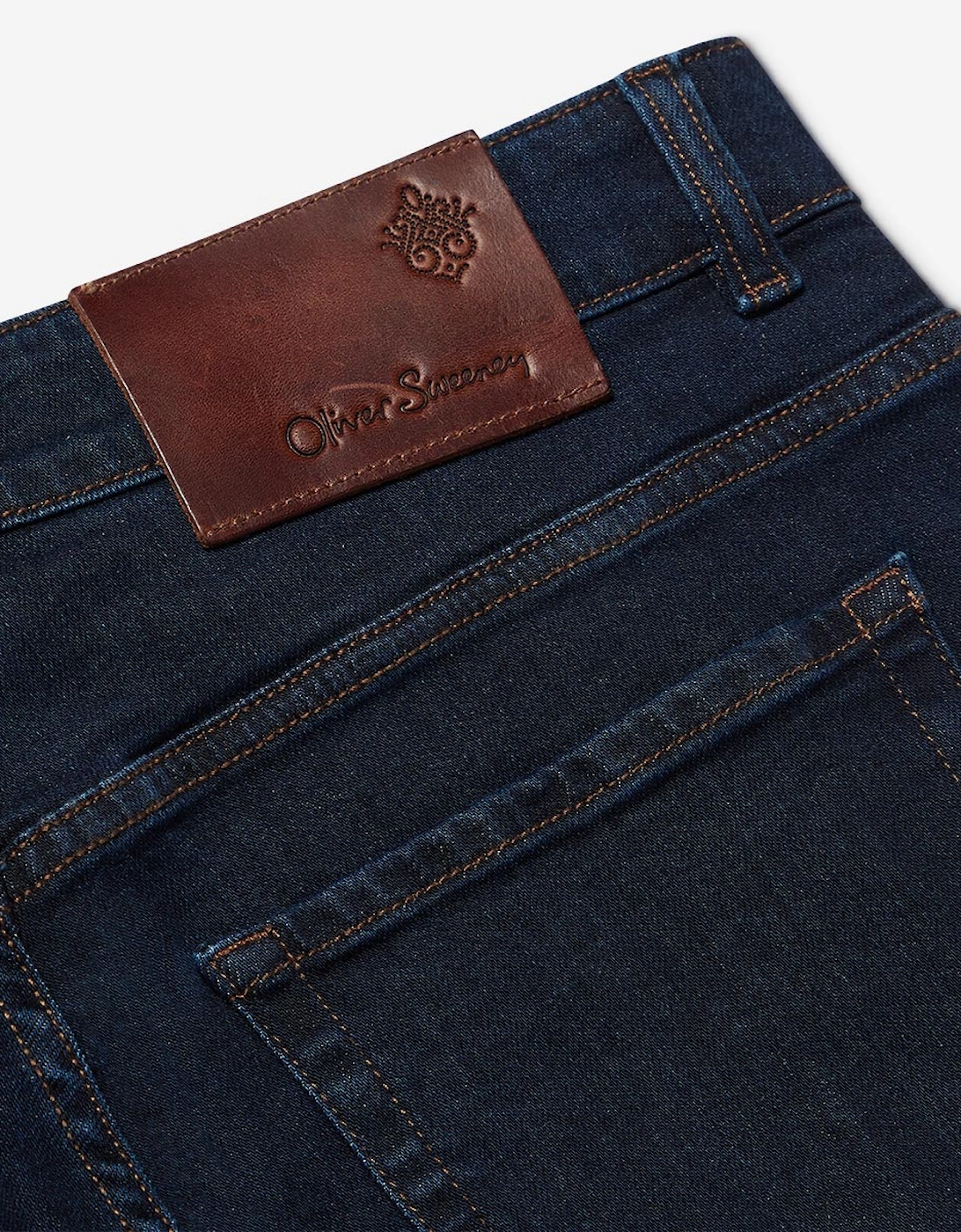 Oliver Sweeney Tapered Fit Stretch Denim Jeans