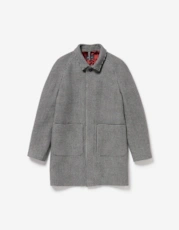 Black/ White Wool Mix