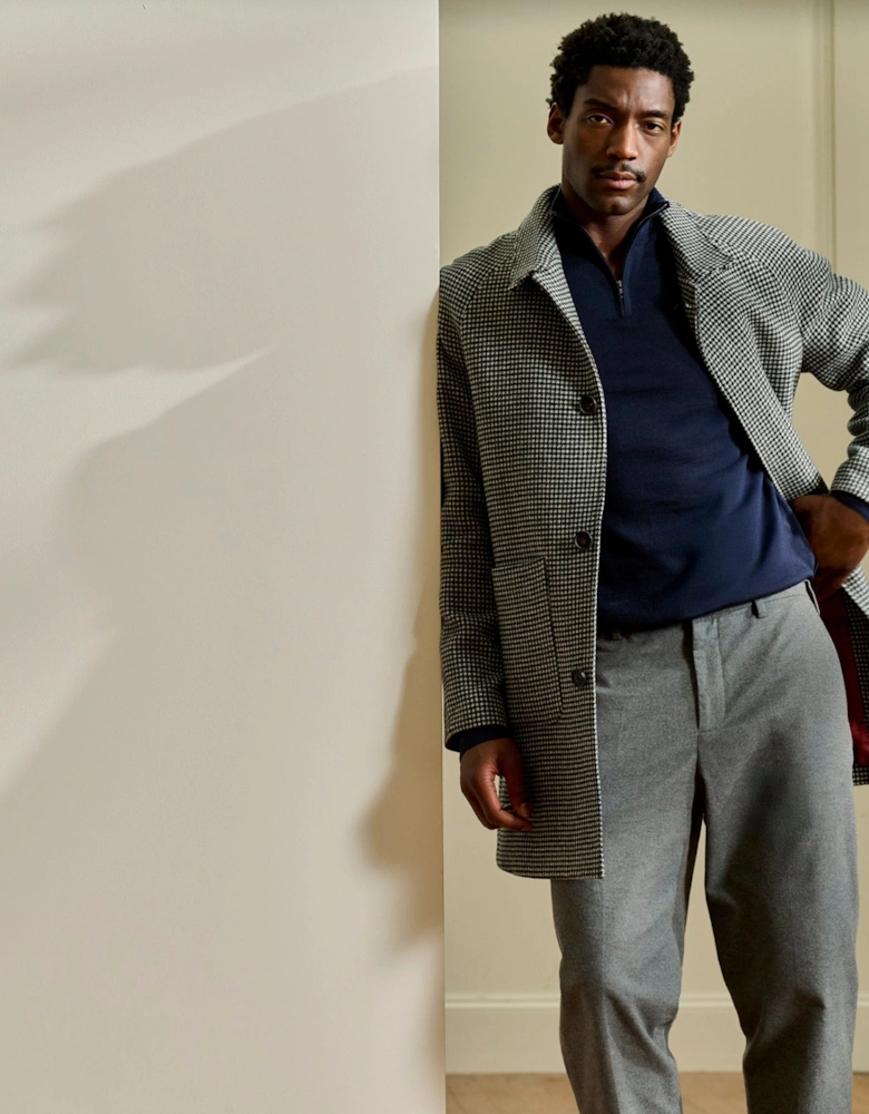 Oliver Sweeney Wool/Cashmere Blend Car Coat