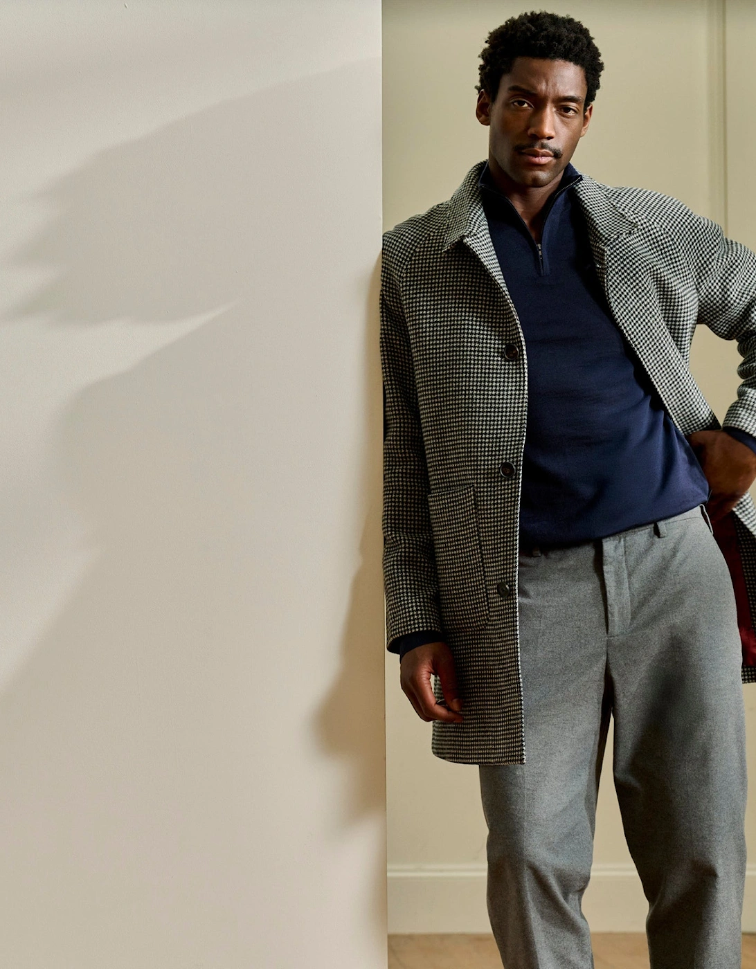 Oliver Sweeney Wool/Cashmere Blend Car Coat