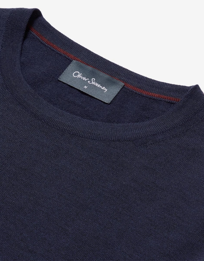 Oliver Sweeney Merino Wool Crew Neck Jumper