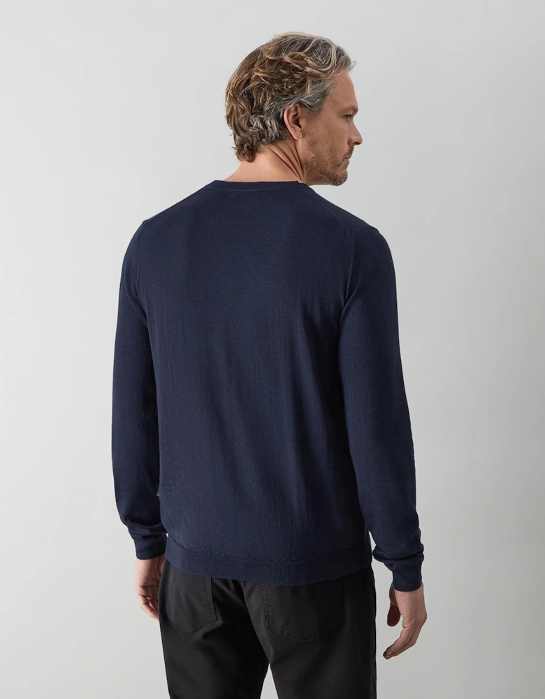 Oliver Sweeney Merino Wool Crew Neck Jumper