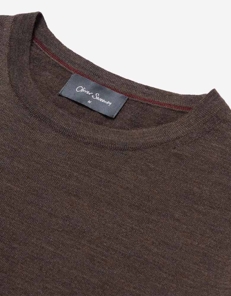Oliver Sweeney Merino Wool Crew Neck Jumper