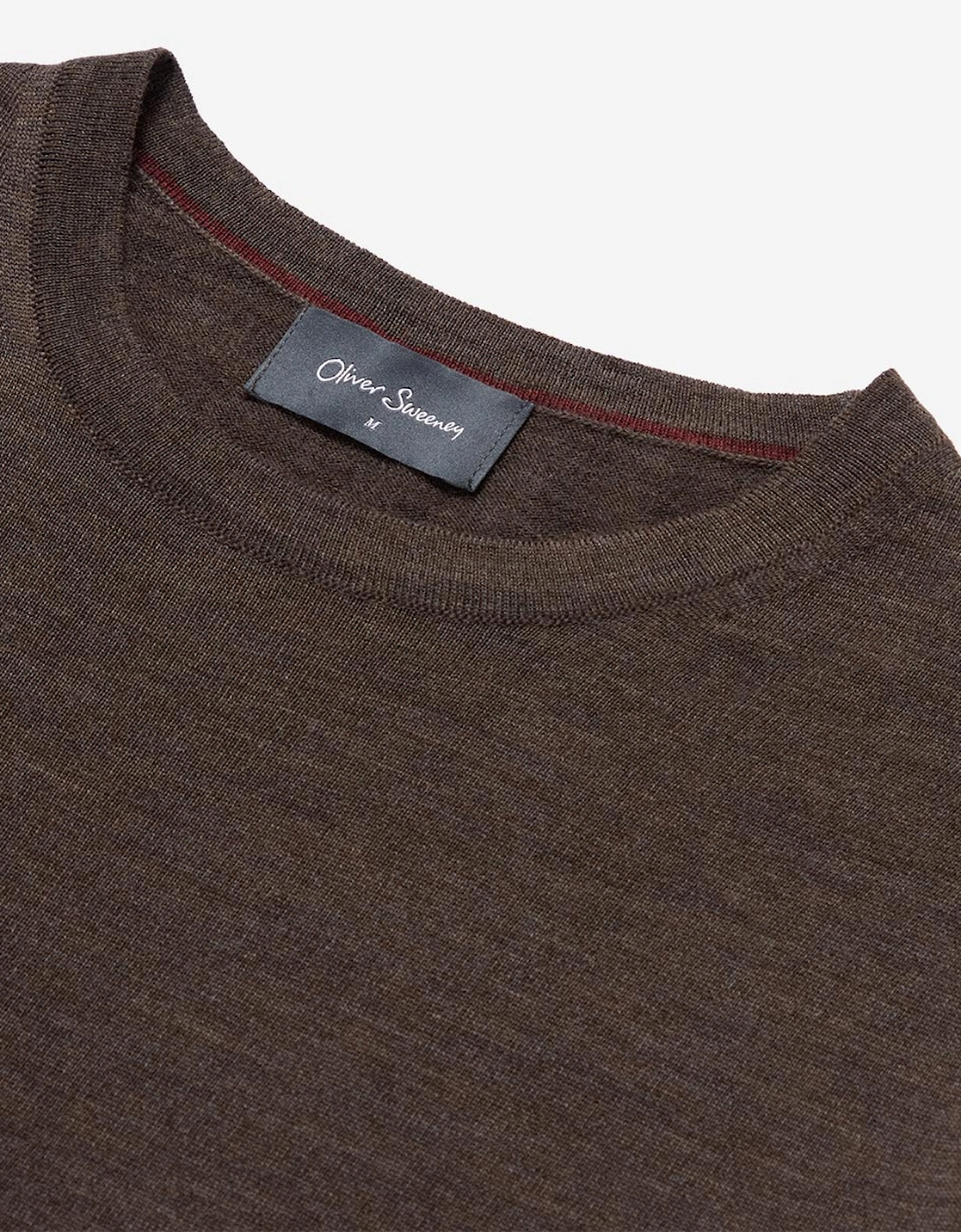 Oliver Sweeney Merino Wool Crew Neck Jumper