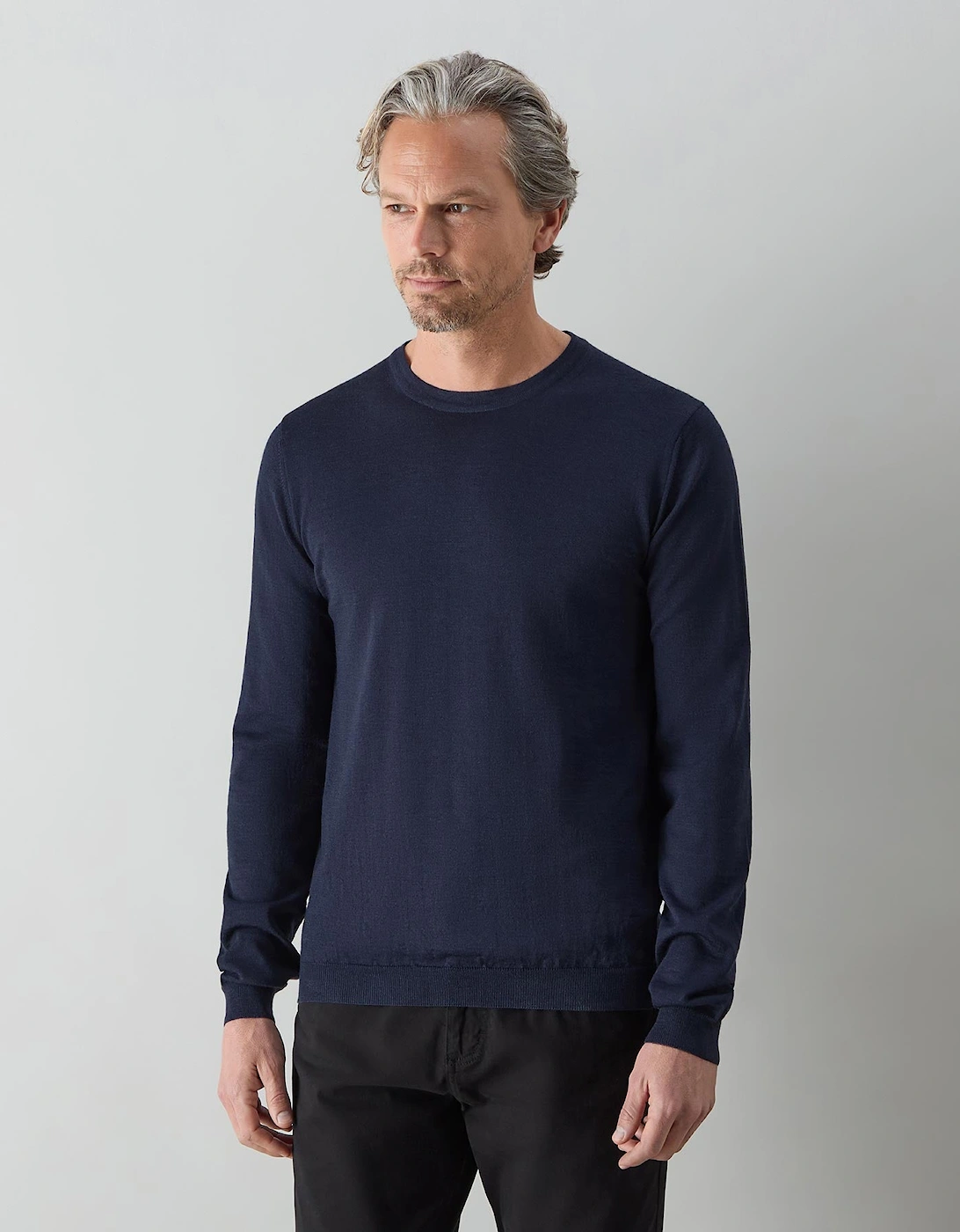 Oliver Sweeney Merino Wool Crew Neck Jumper