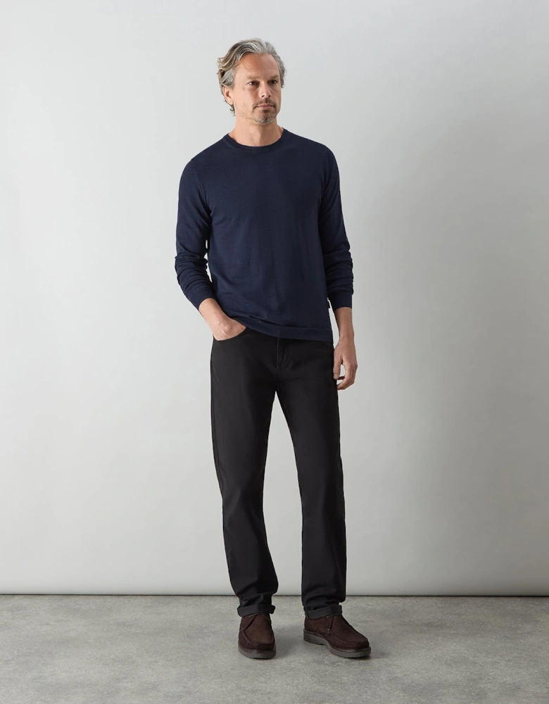 Oliver Sweeney Merino Wool Crew Neck Jumper