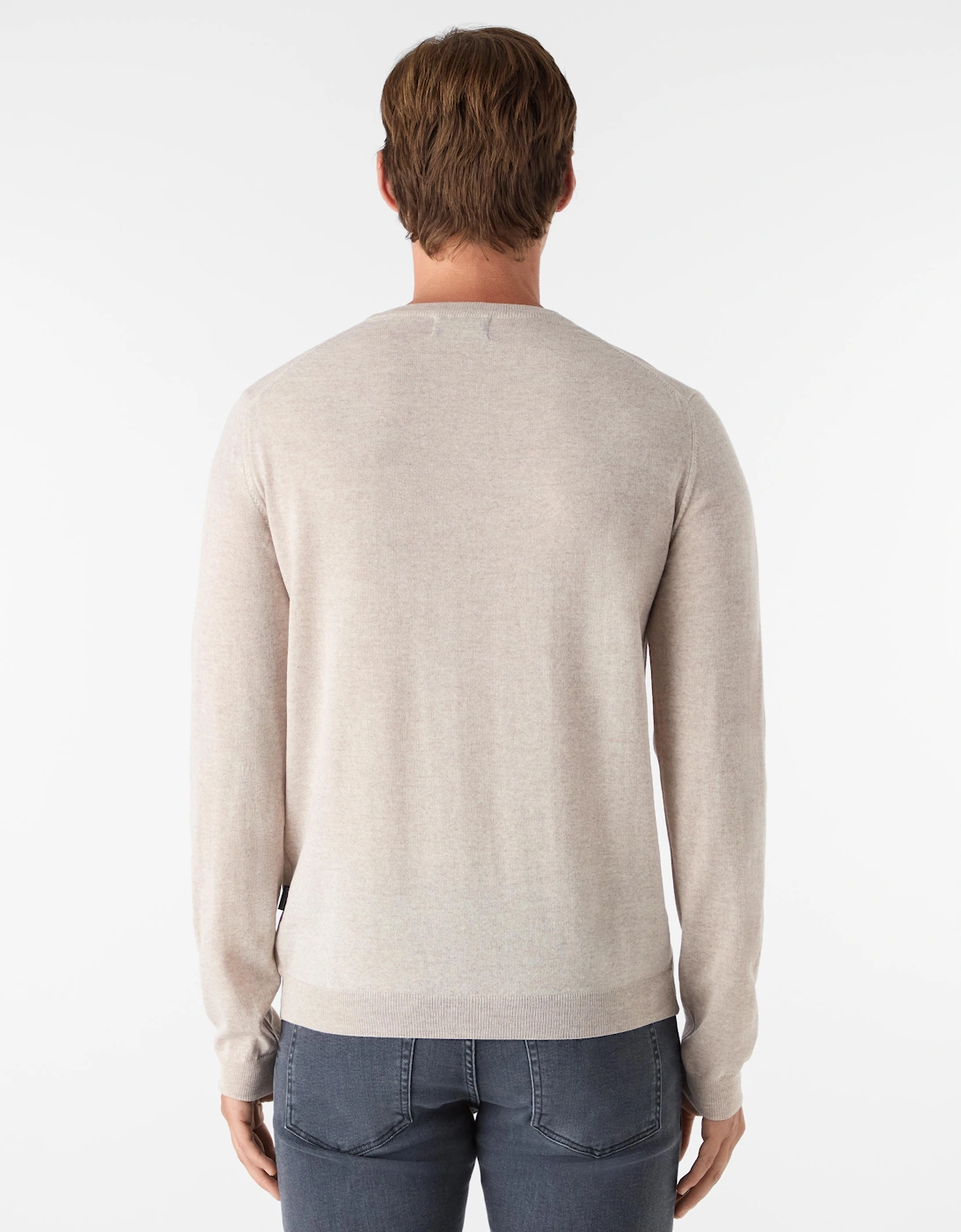 Oliver Sweeney Merino Wool V-Neck Jumper