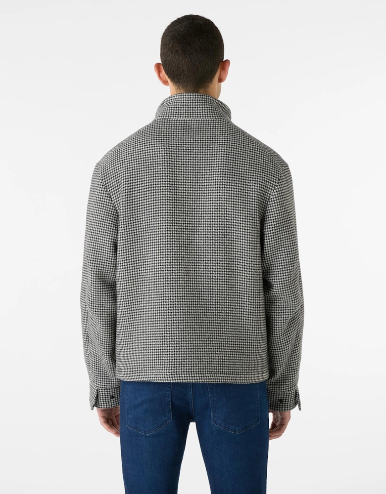 Oliver Sweeney Wool/Cashmere Blend Funnel-Neck Jacket