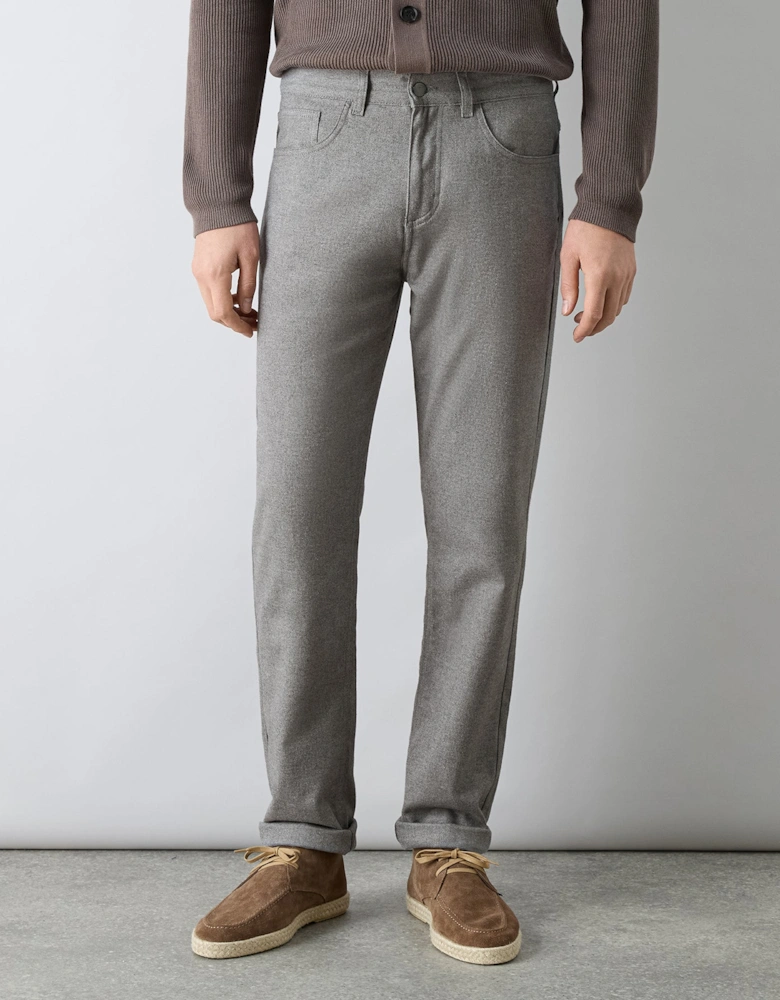 Oliver Sweeney Brushed Cotton 5 Pocket Trousers