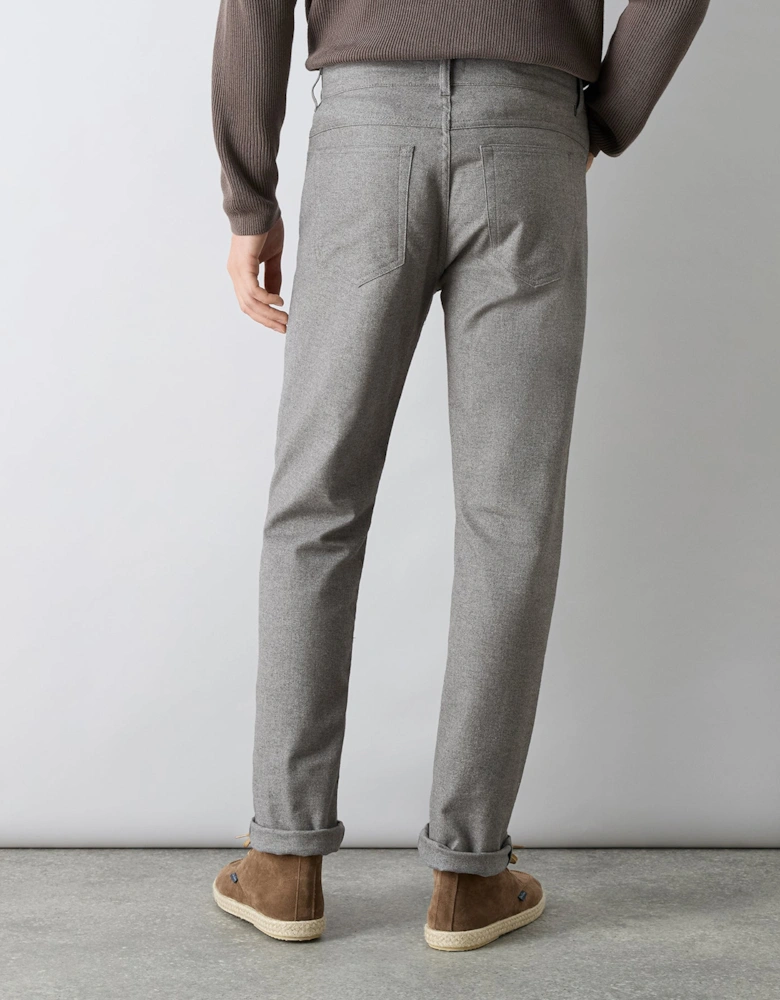 Oliver Sweeney Brushed Cotton 5 Pocket Trousers