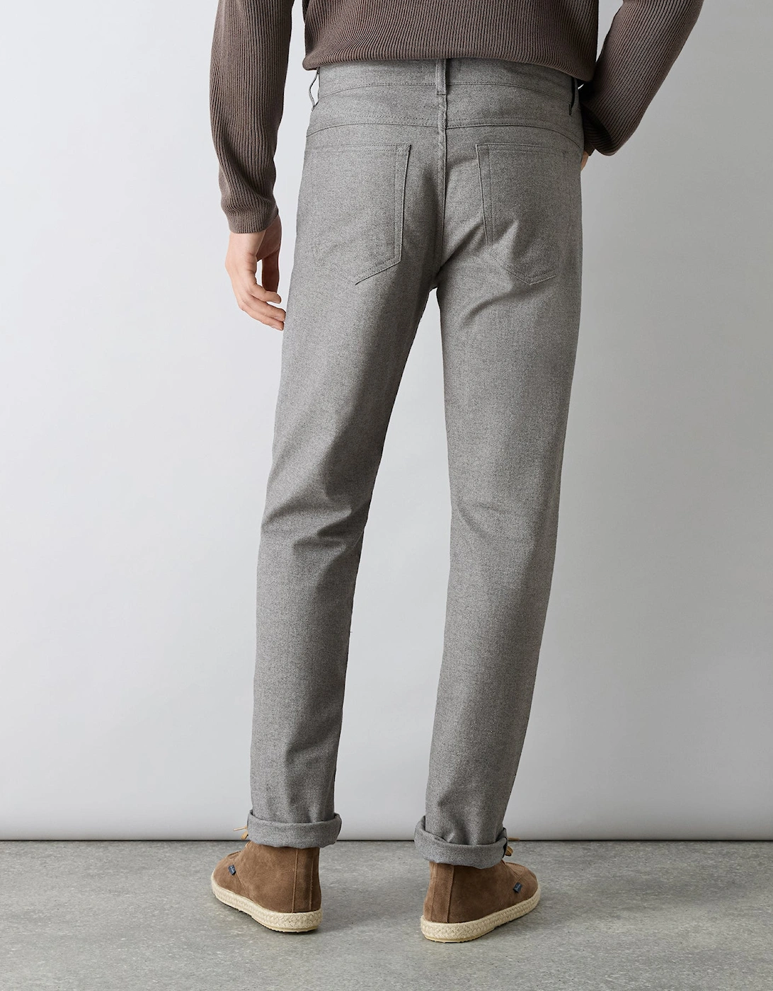 Oliver Sweeney Brushed Cotton 5 Pocket Trousers