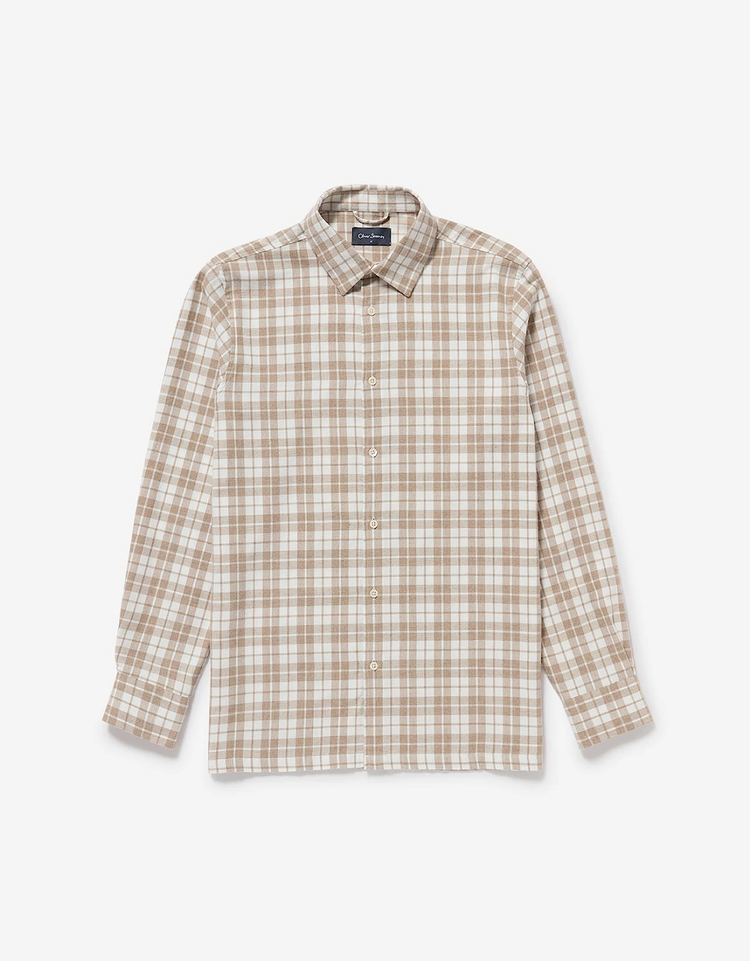 Oliver Sweeney Brushed Cotton Check Shirt