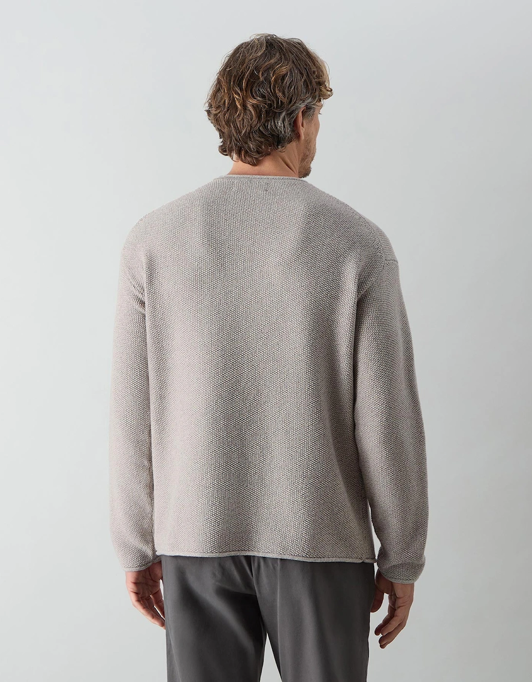 Oliver Sweeney Knitted Cotton Crew Neck Jumper