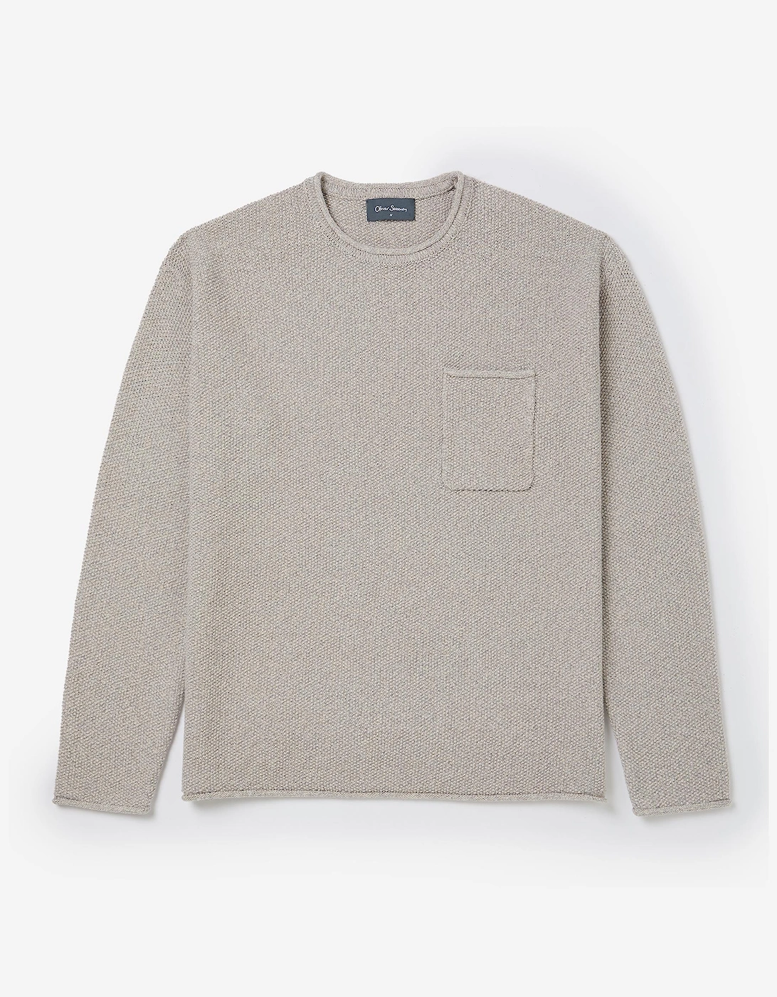 Oliver Sweeney Knitted Cotton Crew Neck Jumper