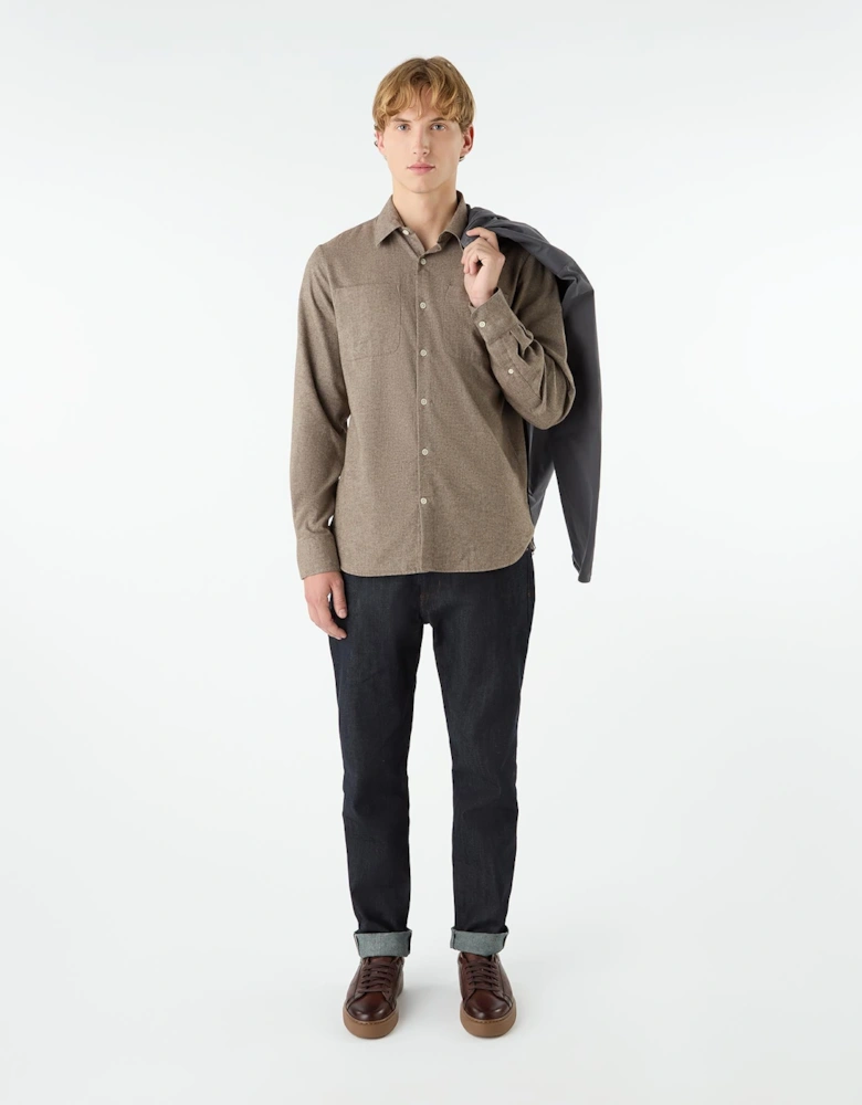 Oliver Sweeney Brushed Cotton Overshirt