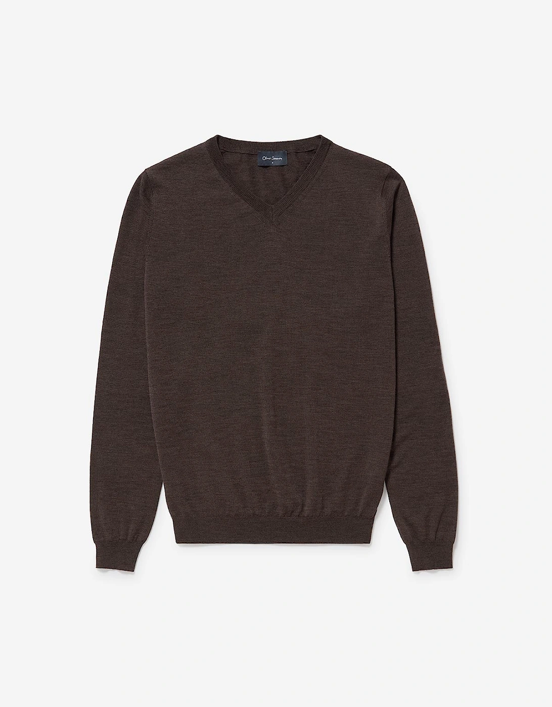 Oliver Sweeney Merino Wool V-Neck Jumper