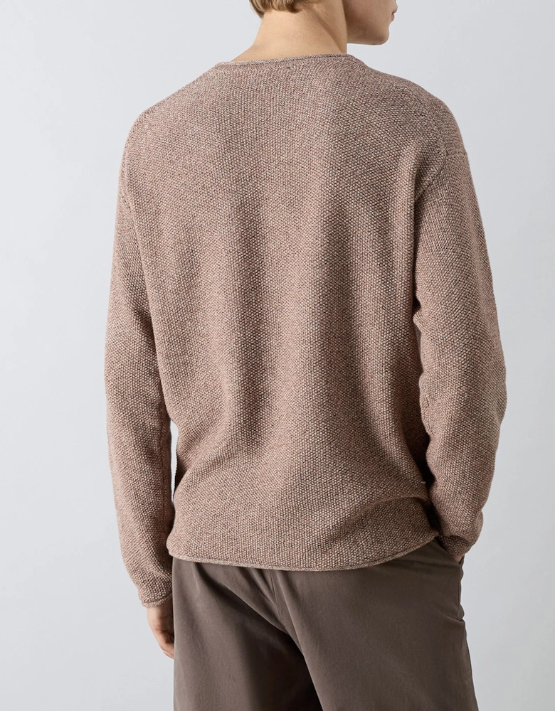 Oliver Sweeney Knitted Cotton Crew Neck Jumper