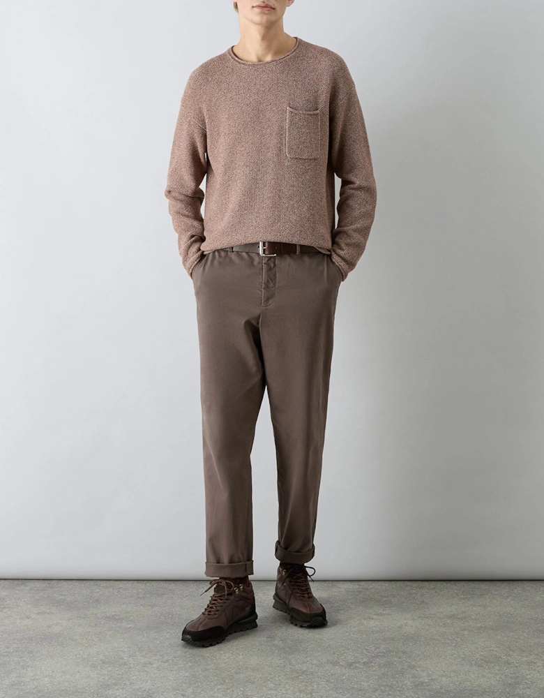 Oliver Sweeney Knitted Cotton Crew Neck Jumper