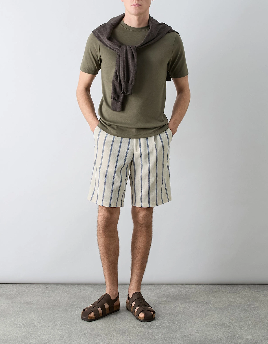 Oliver Sweeney Cotton Drawstring Shorts
