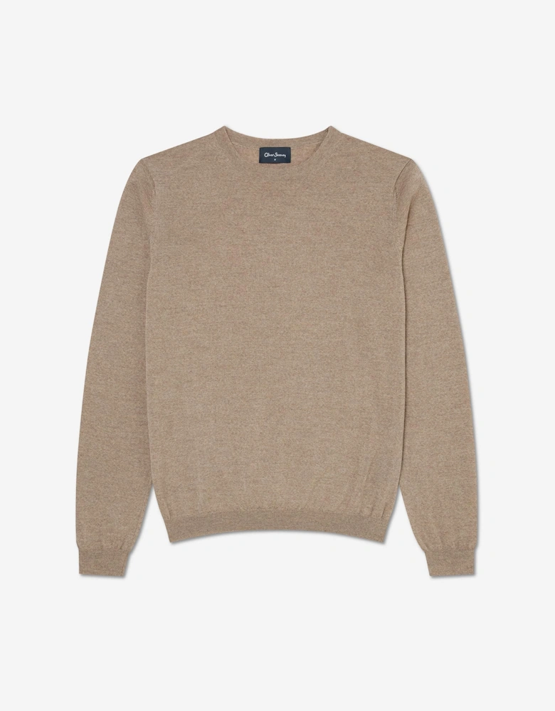 Oliver Sweeney Merino Wool Crew Neck Jumper