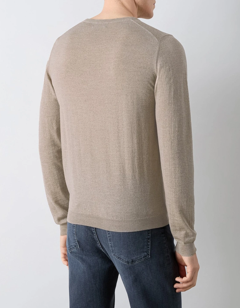 Oliver Sweeney Merino Wool Crew Neck Jumper