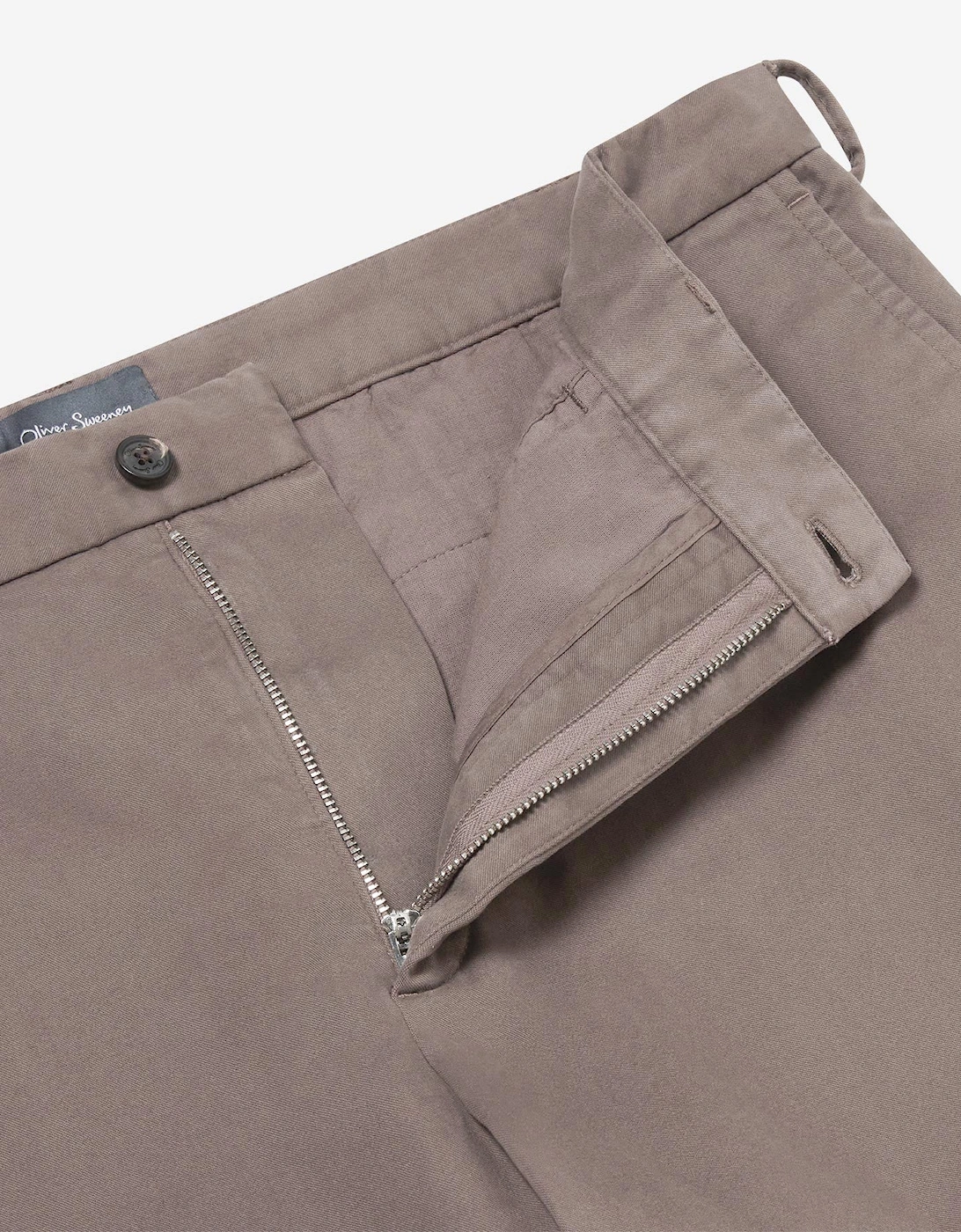 Oliver Sweeney Garment Dyed Cotton Chinos