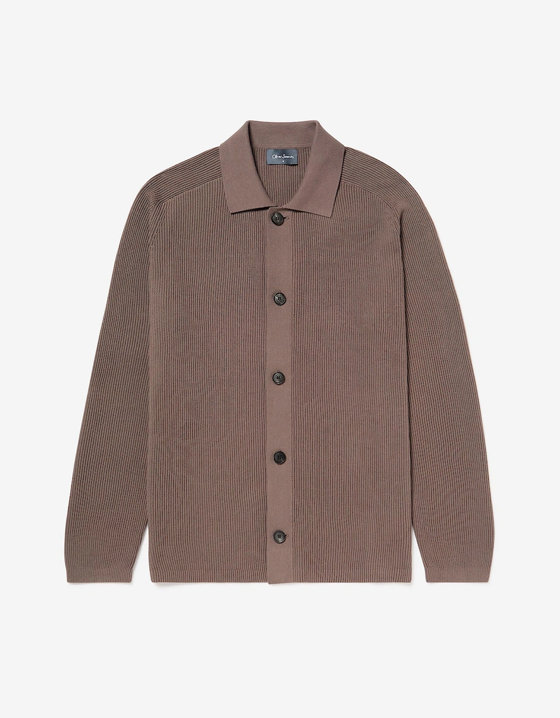 Oliver Sweeney Knitted Cotton Overshirt