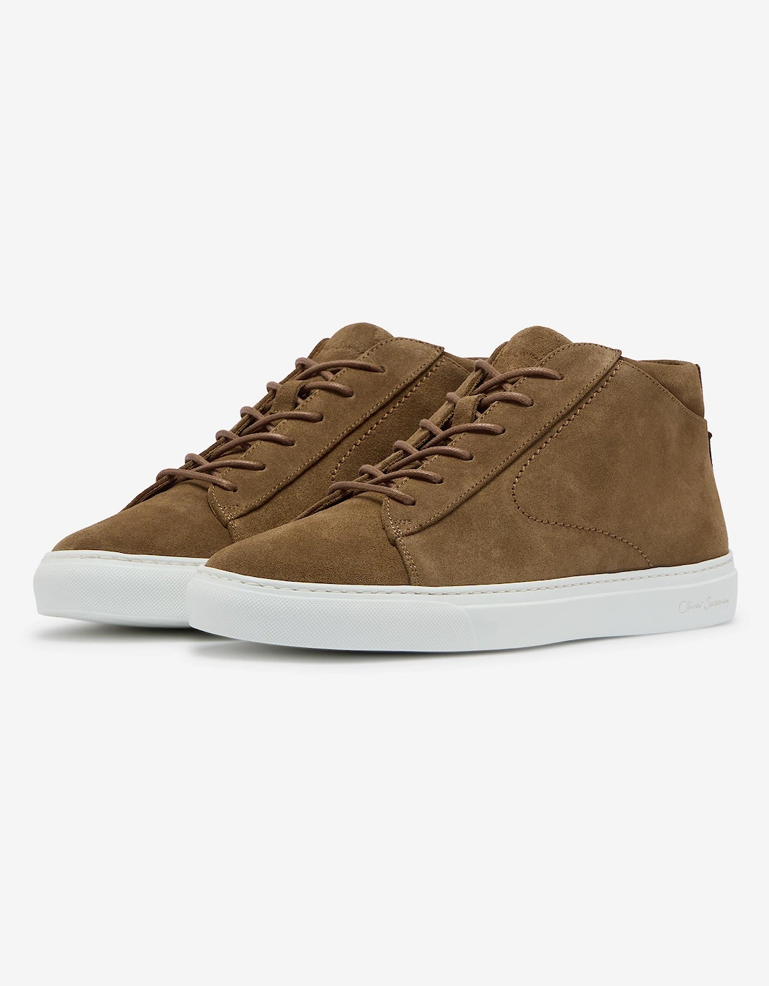 Oliver Sweeney Calf Suede Cupsole Trainers