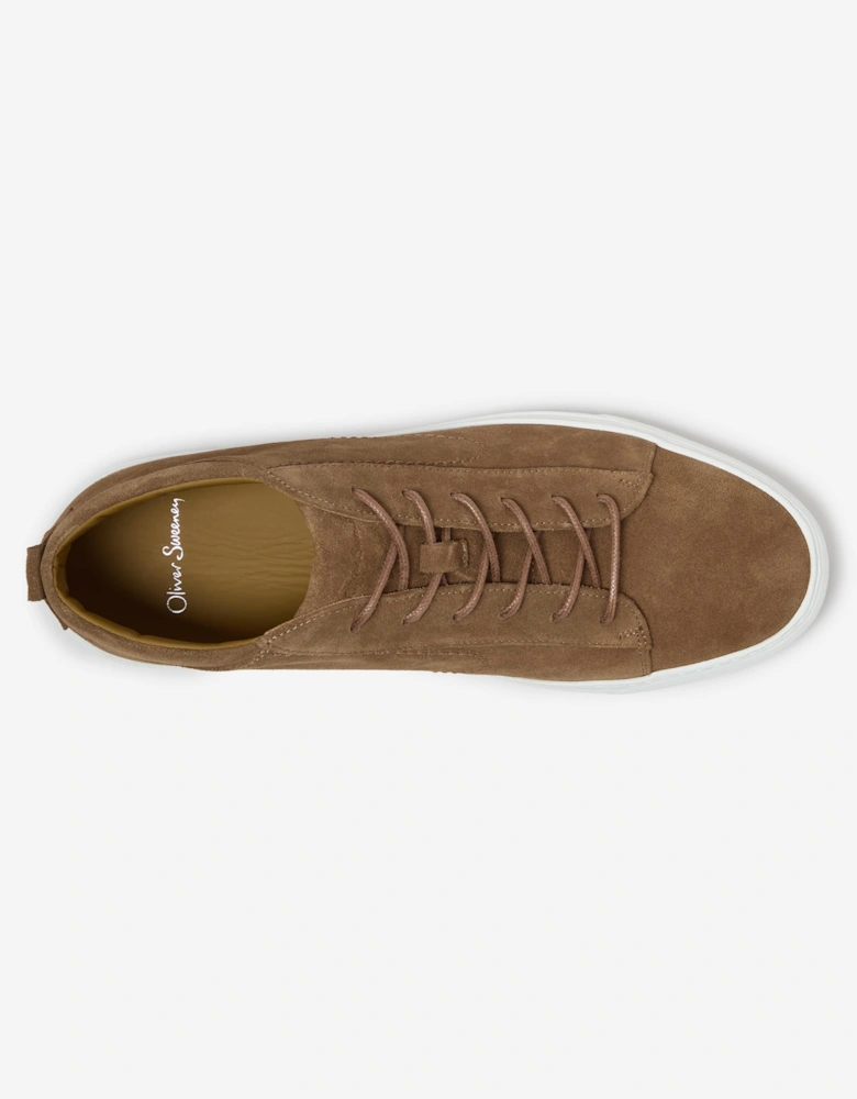 Oliver Sweeney Calf Suede Cupsole Trainers