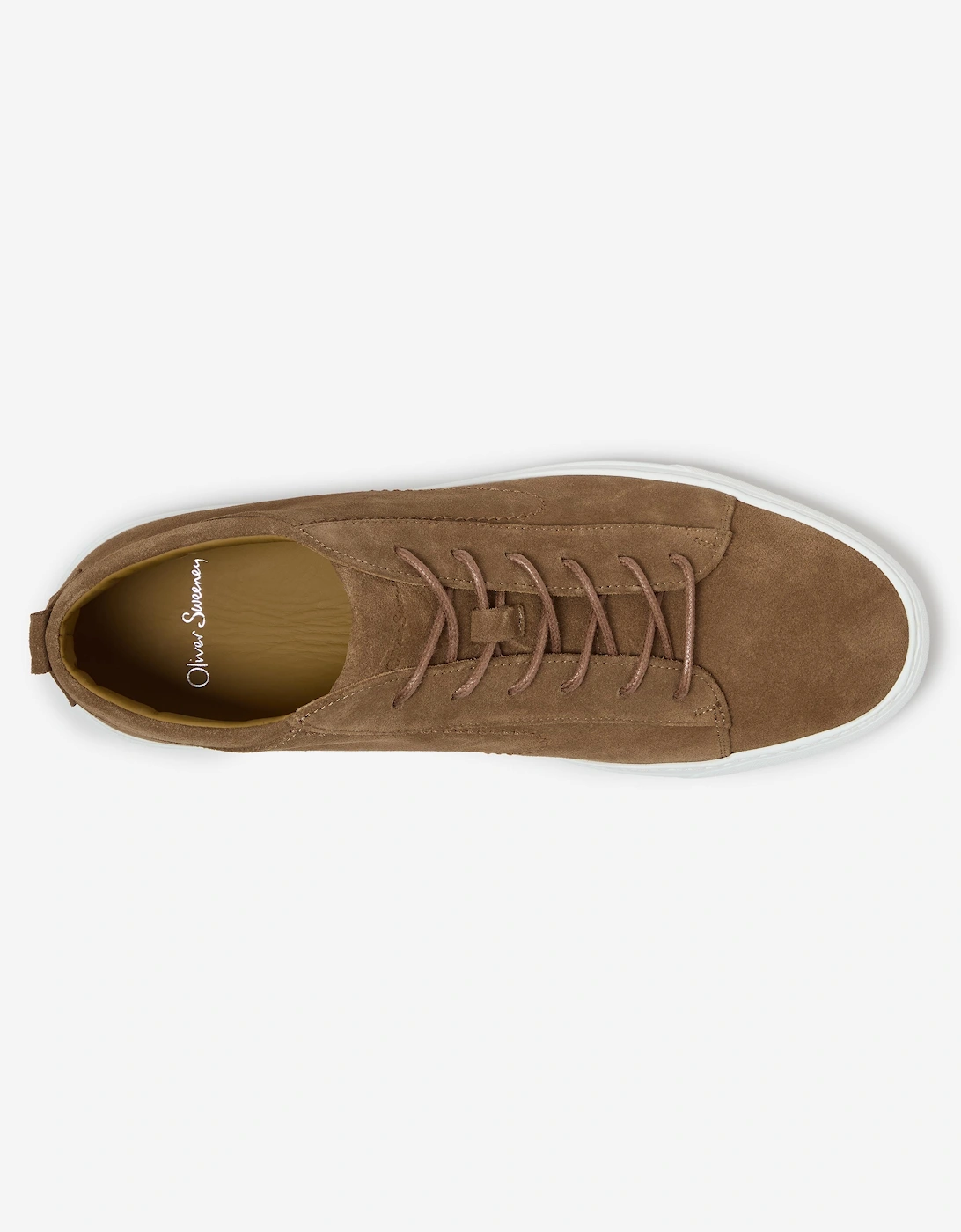Oliver Sweeney Calf Suede Cupsole Trainers