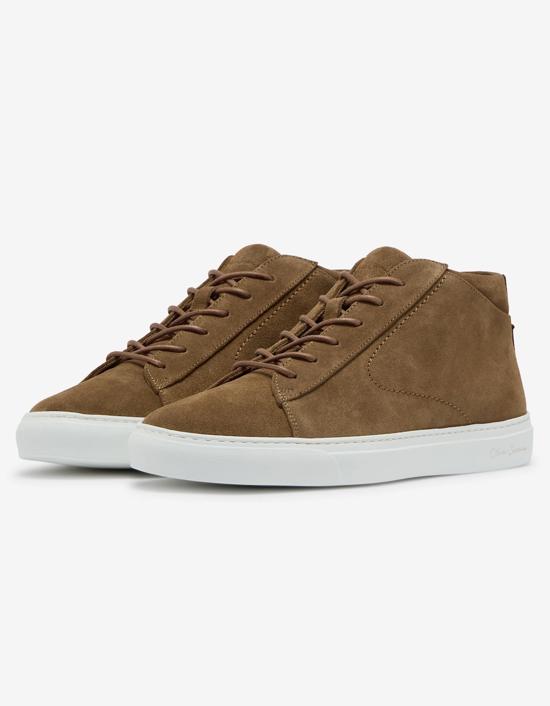 Oliver Sweeney Calf Suede Cupsole Trainers