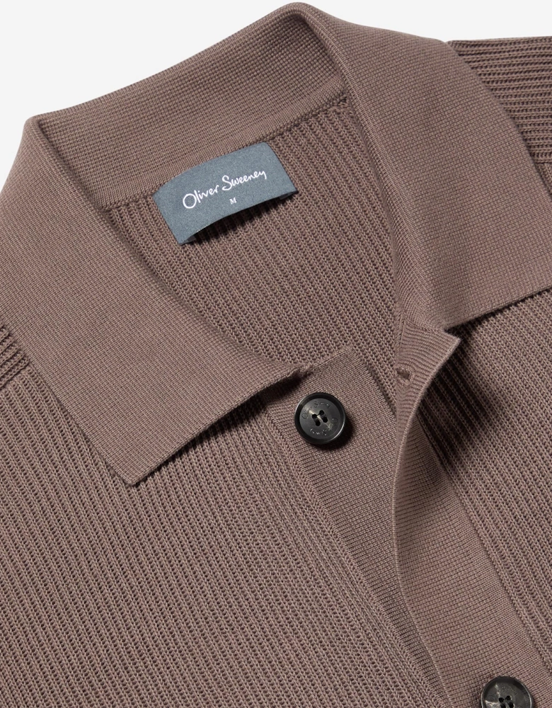 Oliver Sweeney Knitted Cotton Overshirt
