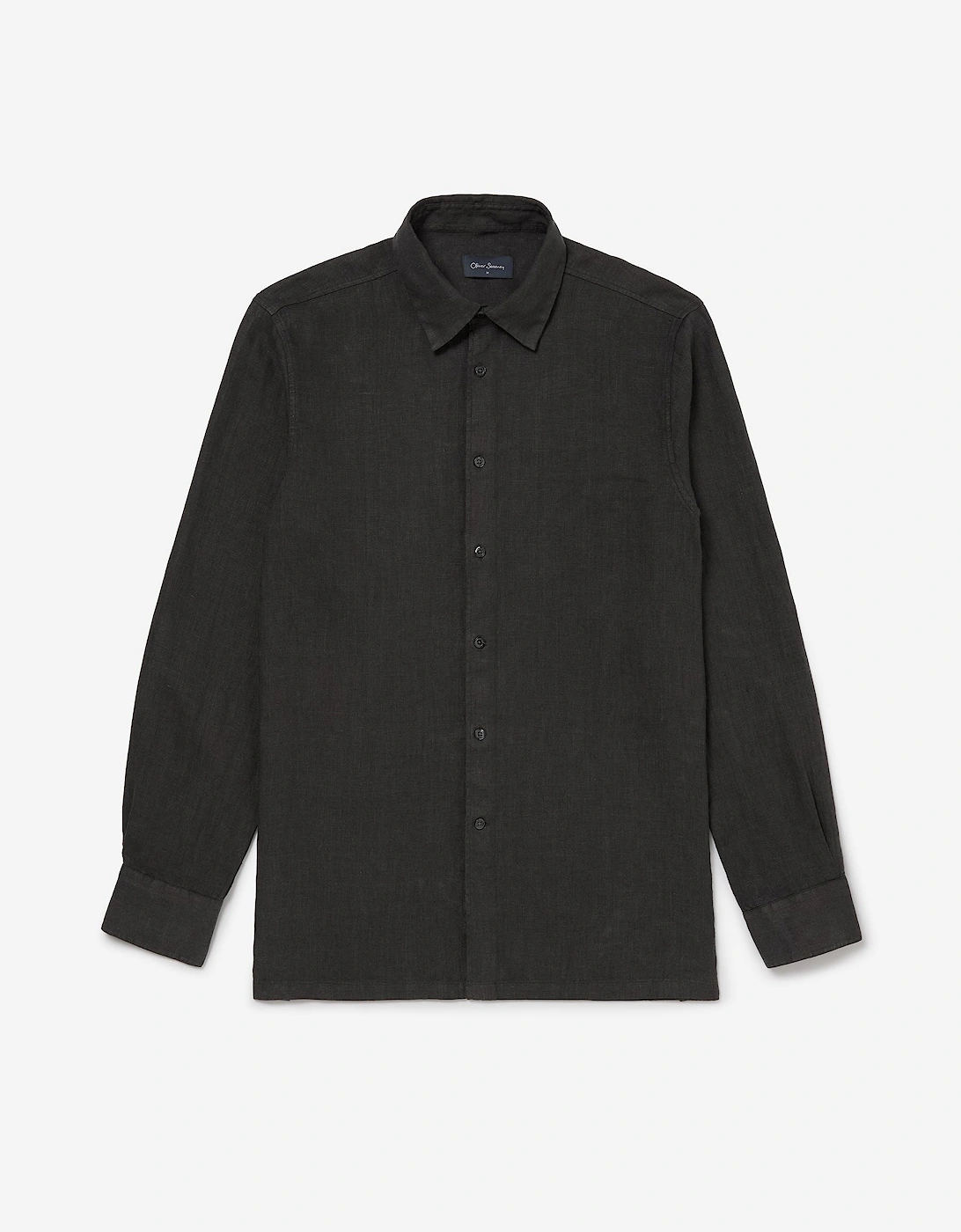 Oliver Sweeney Garment Dyed Linen Shirt