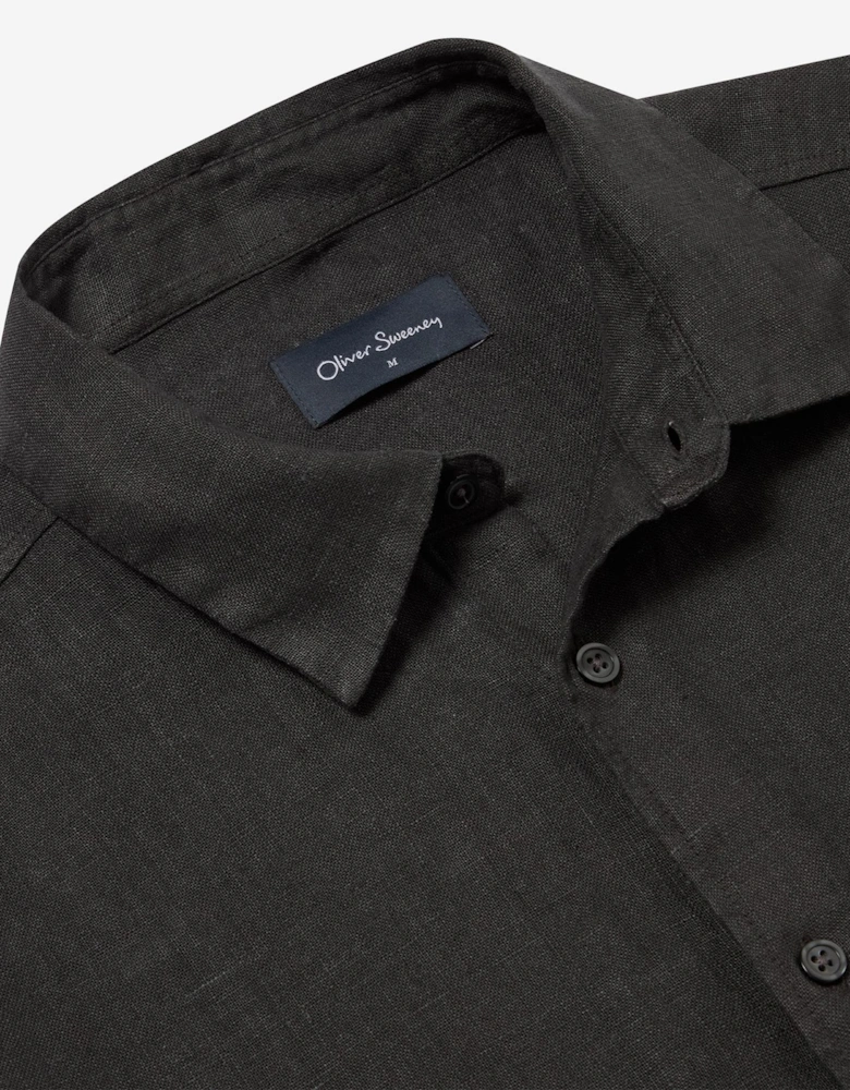 Oliver Sweeney Garment Dyed Linen Shirt