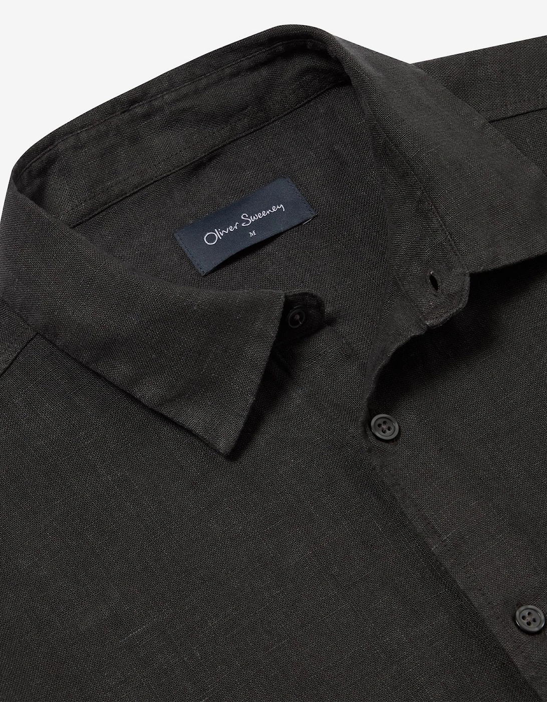 Oliver Sweeney Garment Dyed Linen Shirt