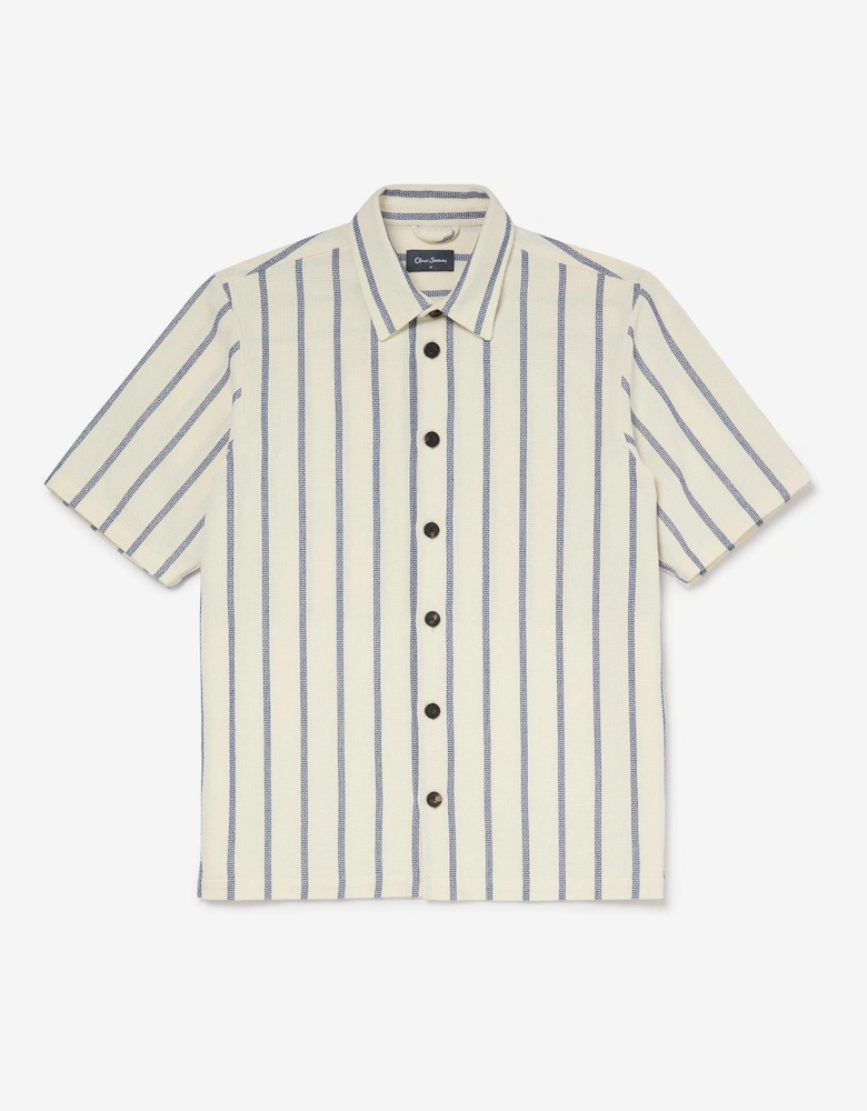 Oliver Sweeney Cotton Short-Sleeved Overshirt
