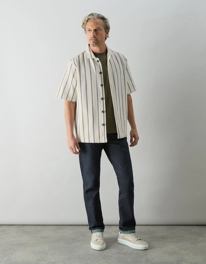 Oliver Sweeney Cotton Short-Sleeved Overshirt