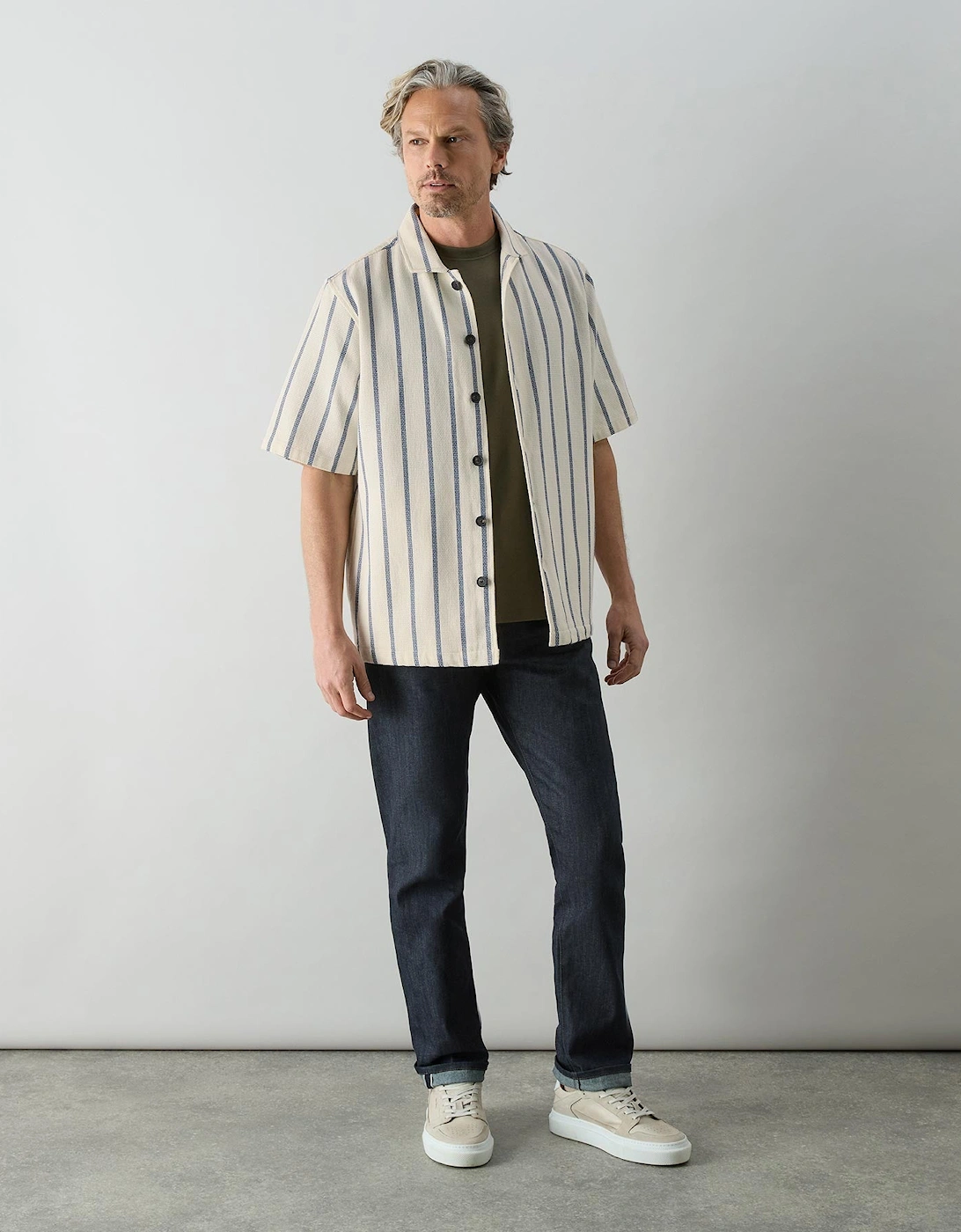 Oliver Sweeney Cotton Short-Sleeved Overshirt
