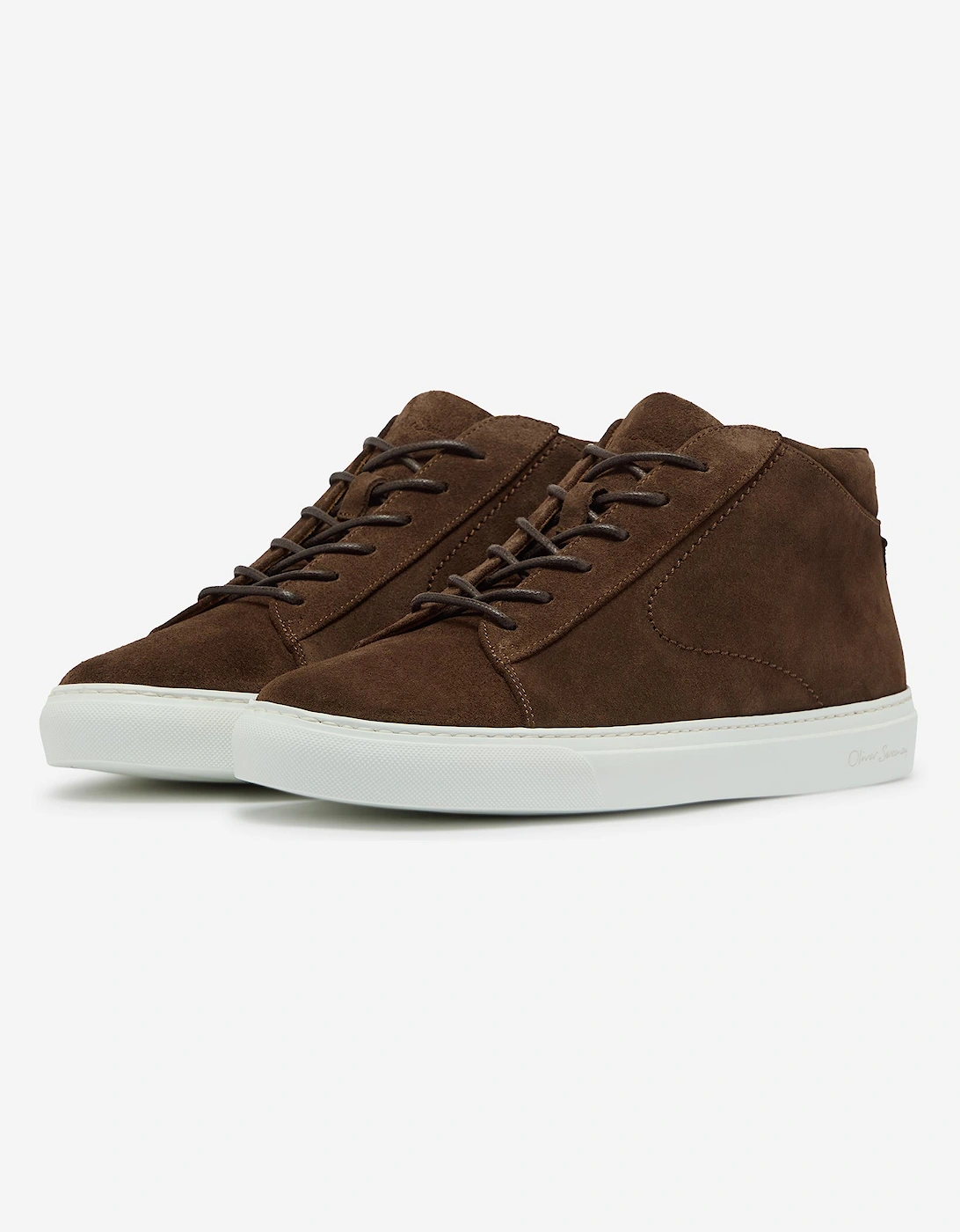 Oliver Sweeney Calf Suede Cupsole Trainers