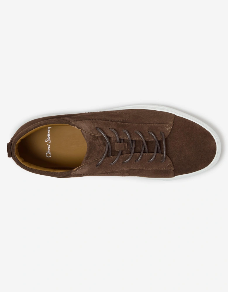 Oliver Sweeney Calf Suede Cupsole Trainers