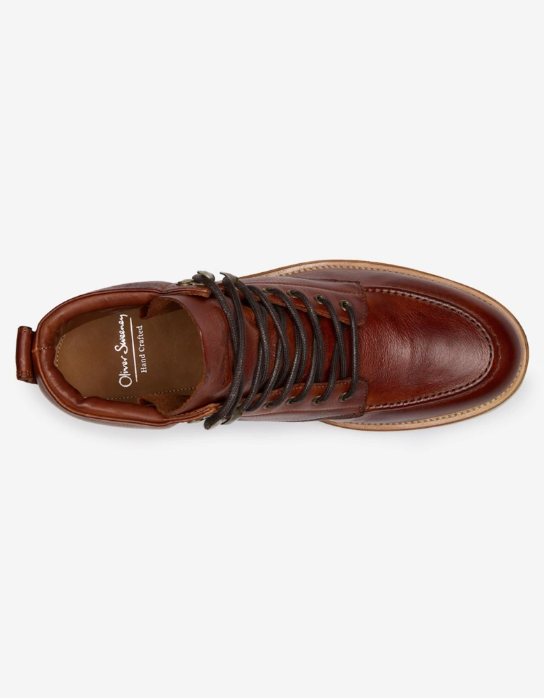 Oliver Sweeney Dip Dyed Calf Leather Moc Toe Boots