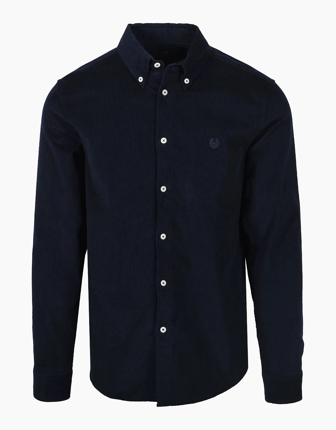 Belstaff Street Corduroy Shirt Dark Ink