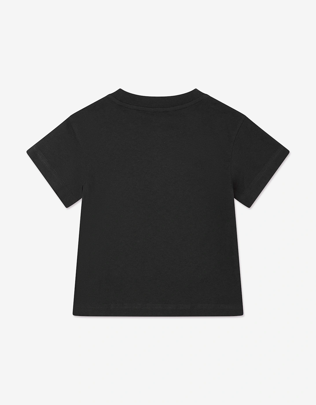 Palm Angels Boys Track Band Classic Logo T-Shirt in Black