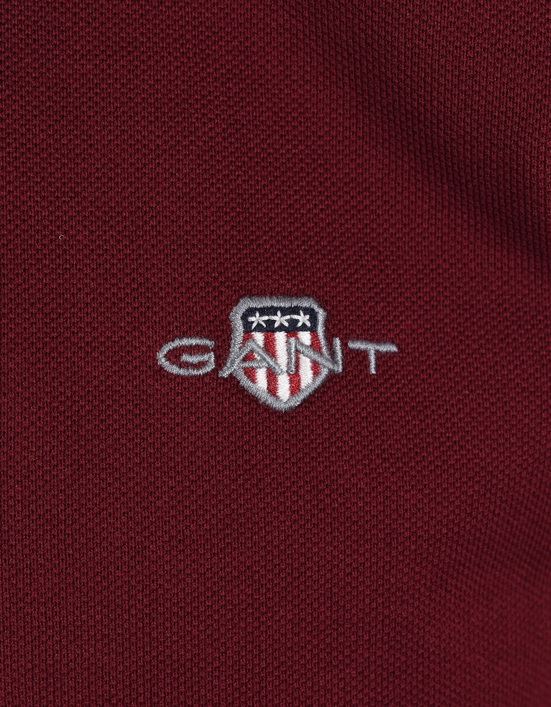 GANT CLASSIC REG POLO DEEP GRAPE WINE