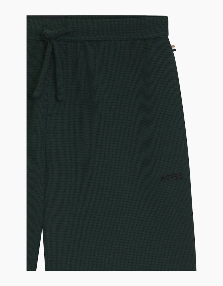 Boss Black BOSS WAFFLE SHORTS DARK GREEN