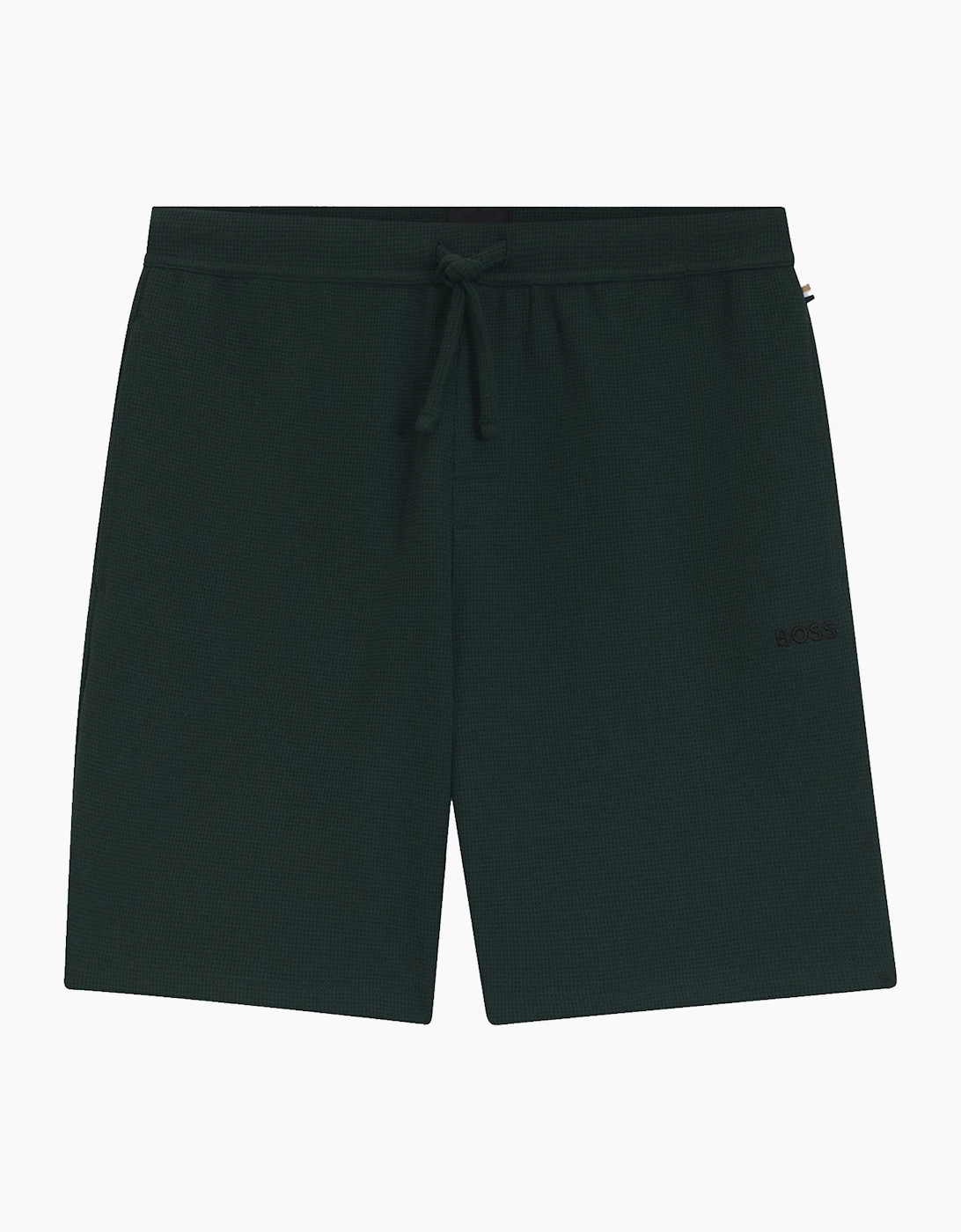 Boss Black BOSS WAFFLE SHORTS DARK GREEN