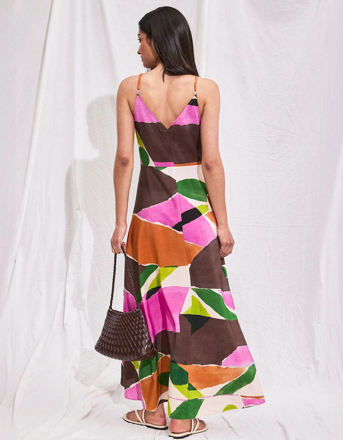 Abstract Geo Print Dress